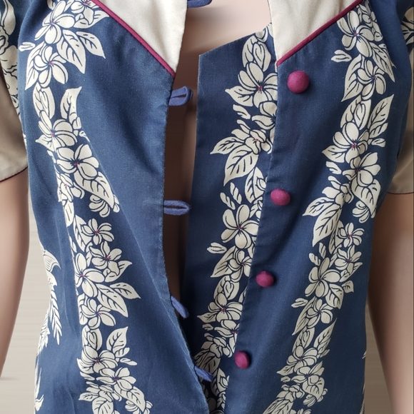 Yen's Vintage Hawaiian MuMu Dress - Picture 9 of 10